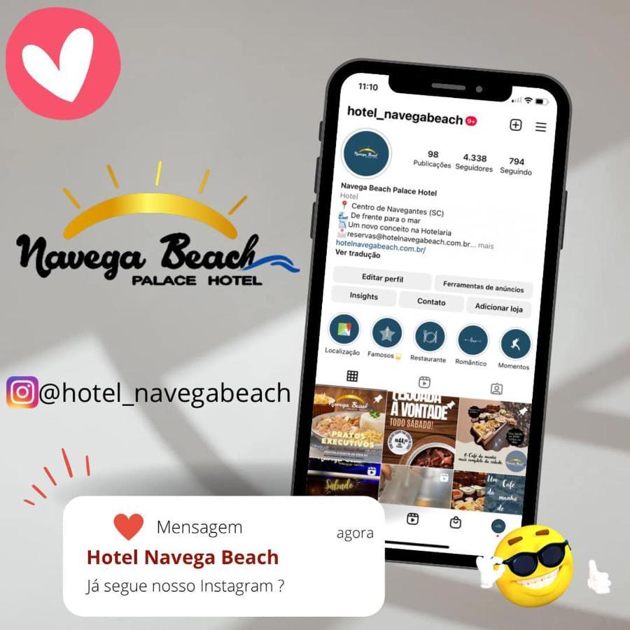 Navega Beach Palace Hotel Навегантес Екстериор снимка